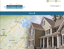 Tablet Screenshot of mevhomes.com